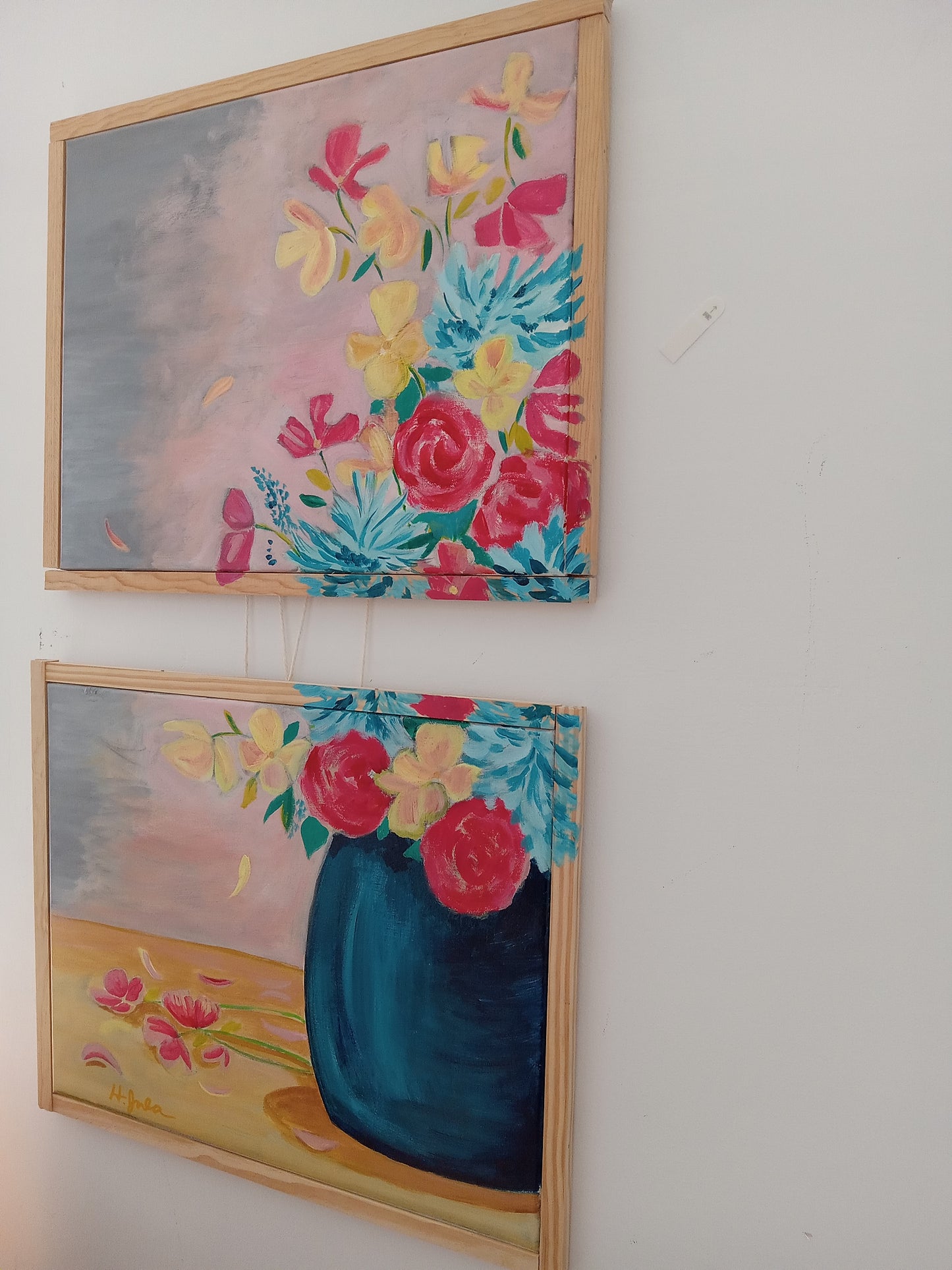 Floral Diptych