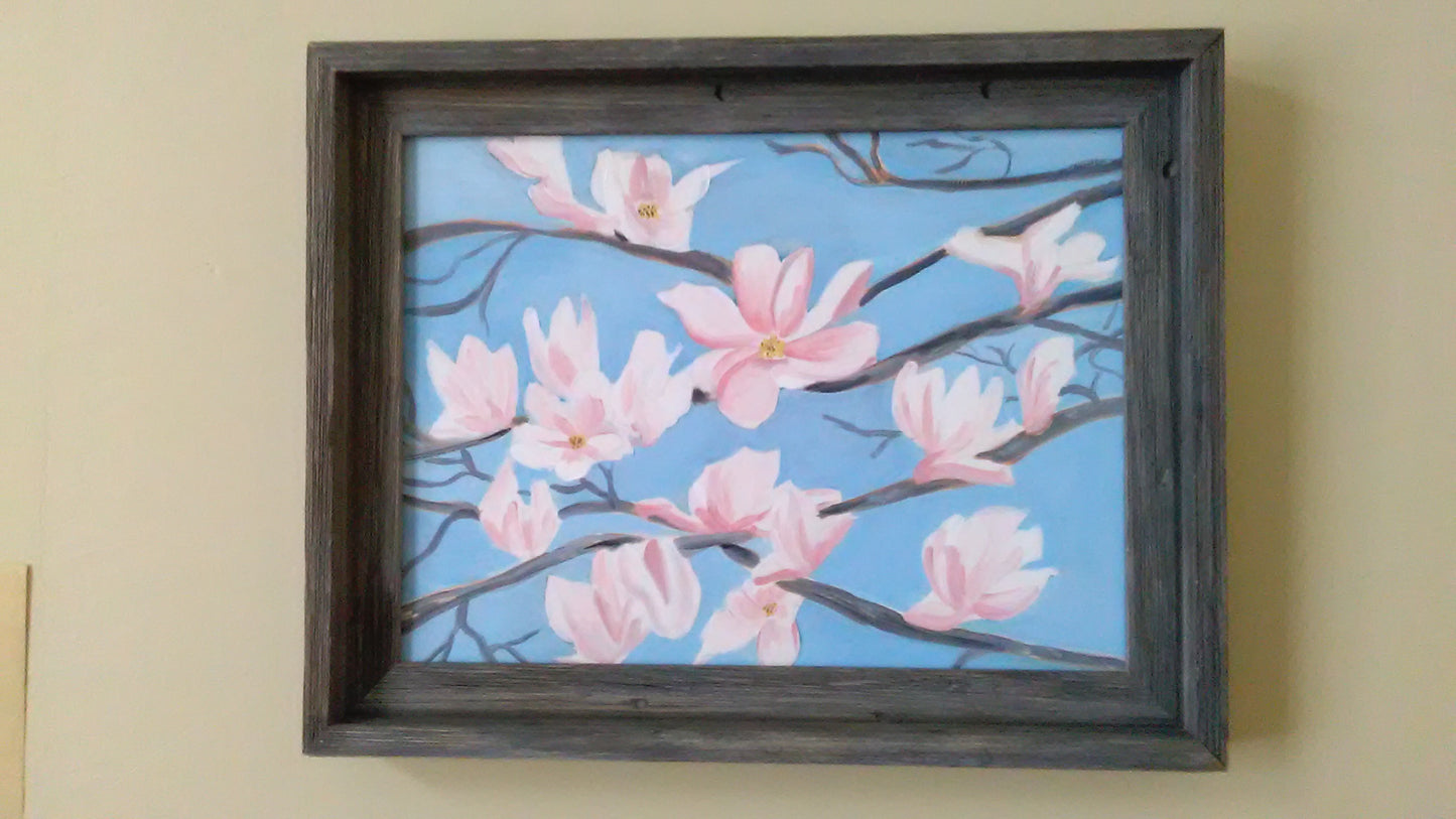 Magnolias in the Spring