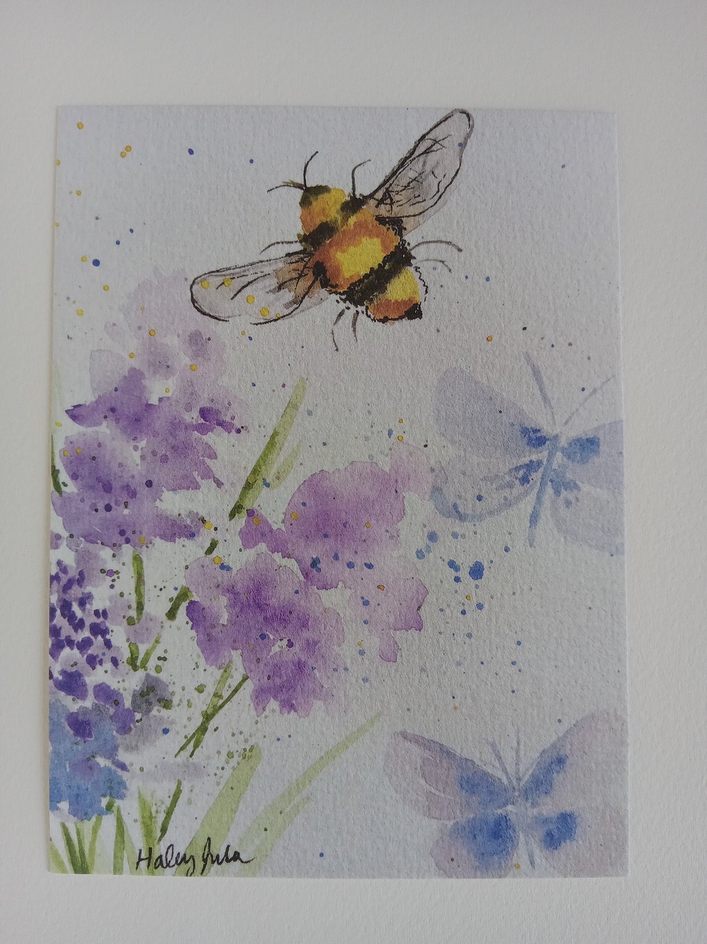 Lilac & Hum Art Print