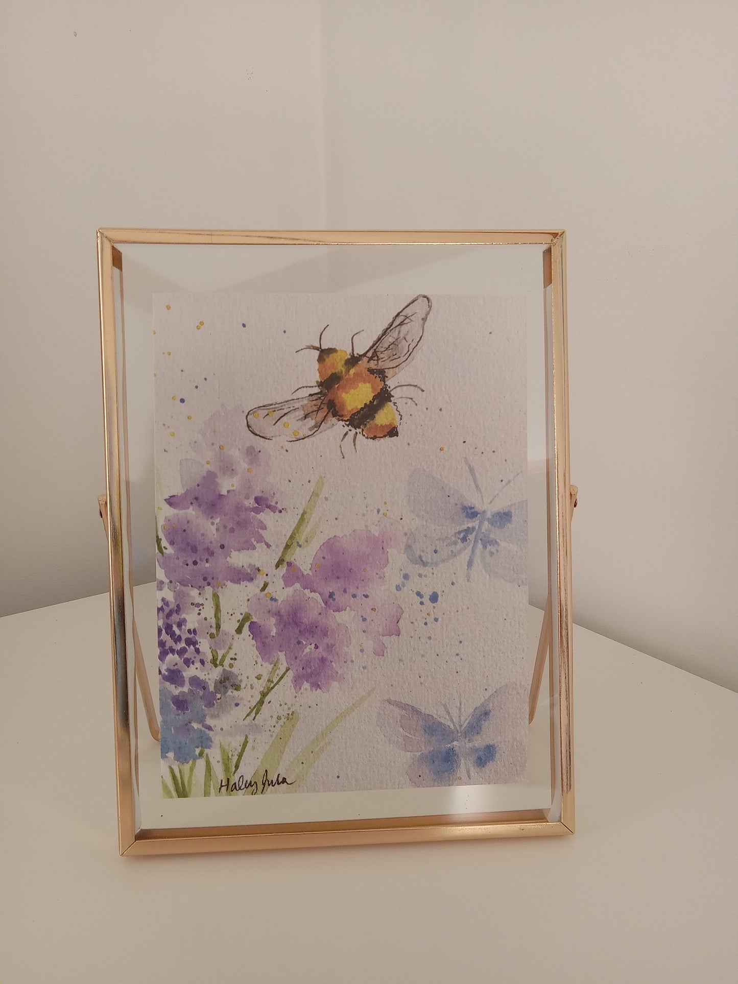 Lilac & Hum Art Print