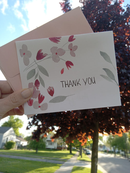 Thank you Card set (pack of 10)