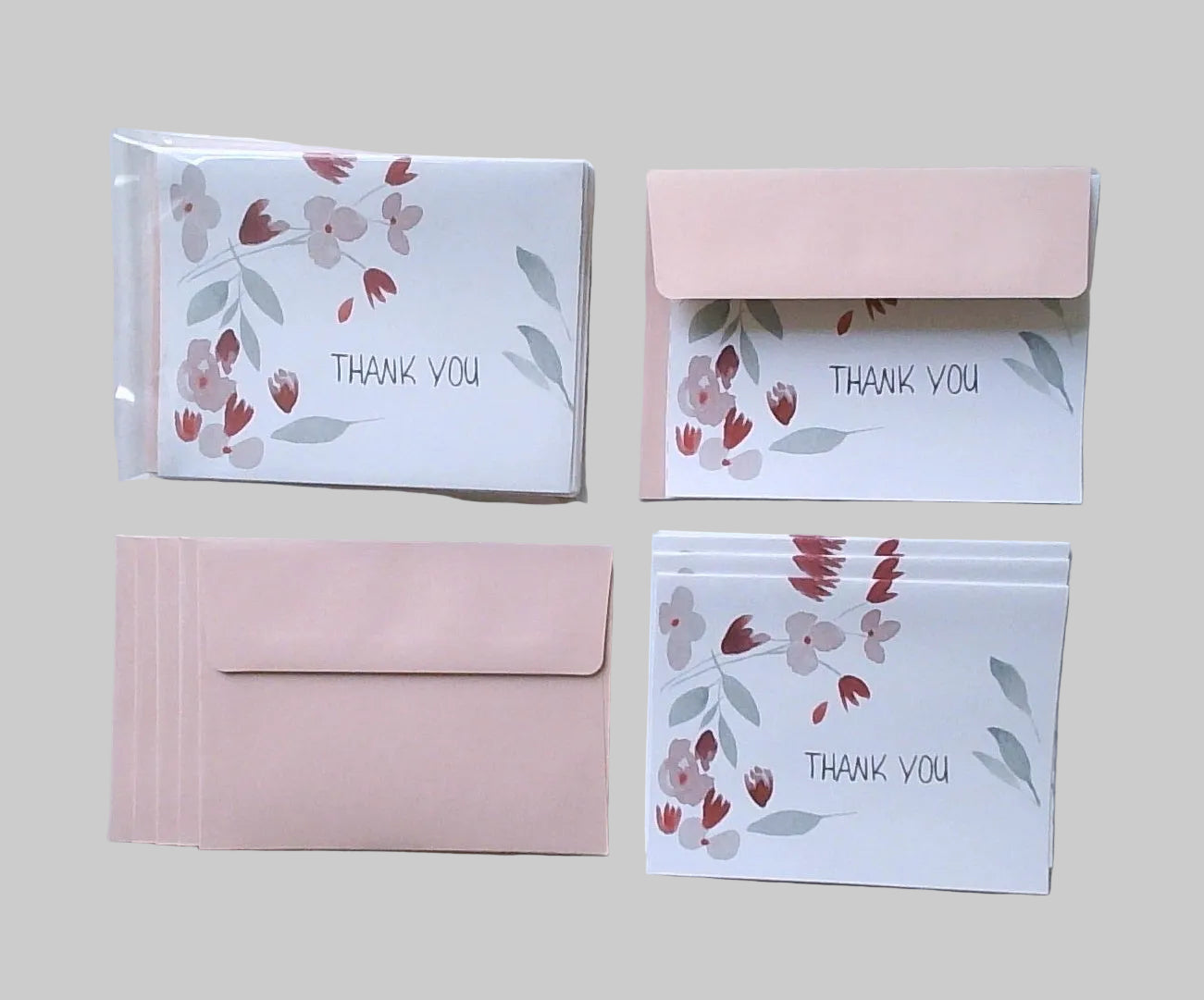 Thank you Card set (pack of 10)